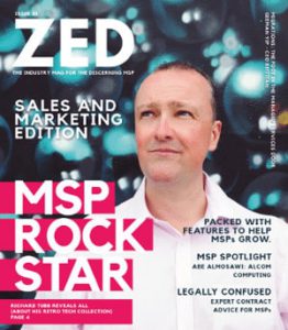 Zed Magazine with Richard Tubb