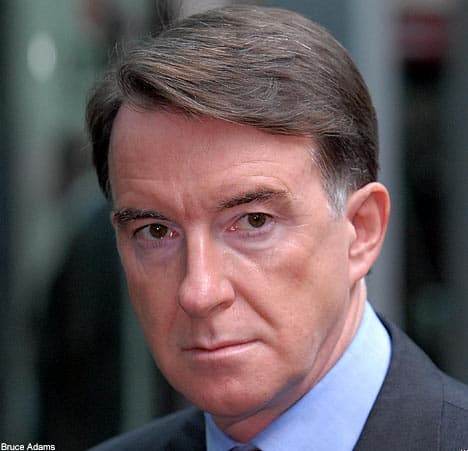 Meeting with Lord Mandelson image