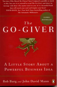 The Go-Giver Book by Bob Burg and John David Mann