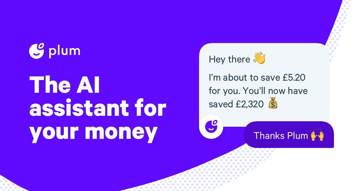 Plum Save Money Automatically Richard Tubb