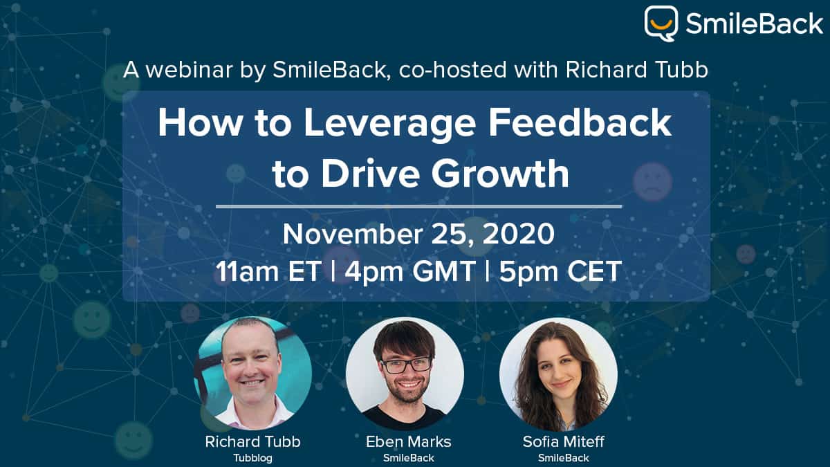 Webinar – How to Leverage Feedback to Drive Growth image