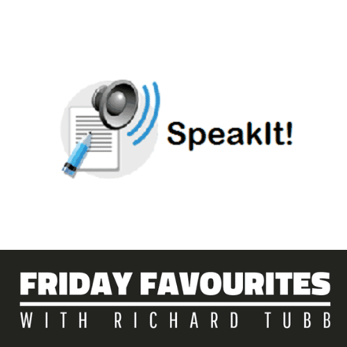 Friday Favourites – SpeakIt! image