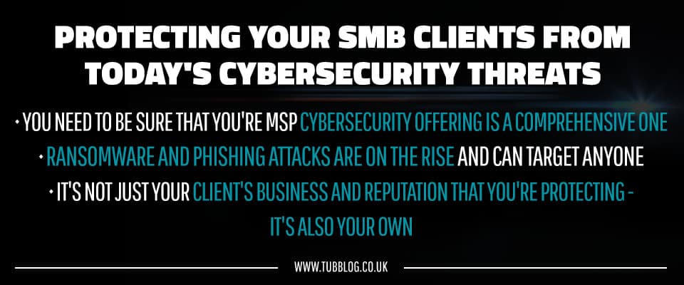 Webinar: Protecting Your SMB Clients from Today's Cybersecurity Threats
