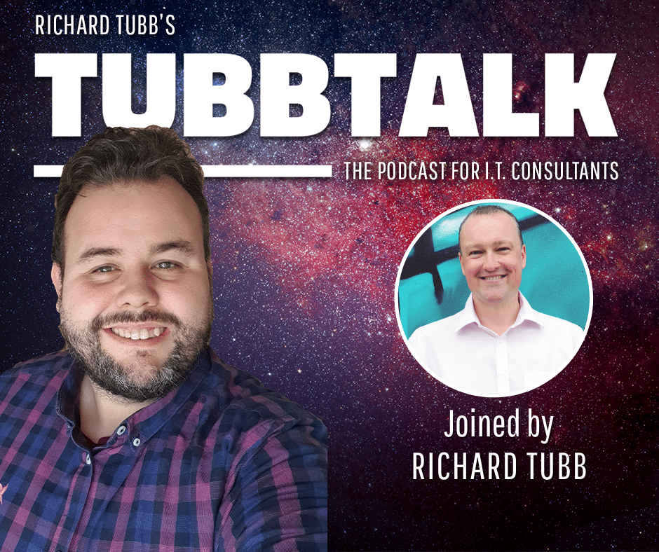 TubbTalk 125: The Amazing MSP Industry Origins of Richard Tubb: The Whole Story image