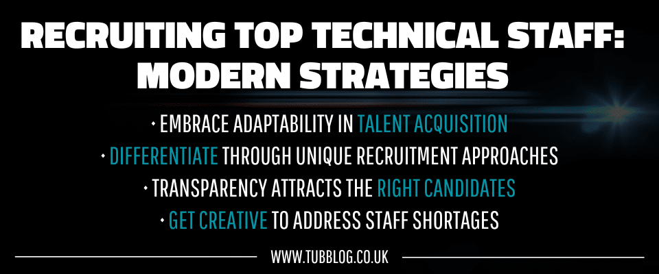 Modern Strategies to Recruit the Best Technical Staff for Your Business