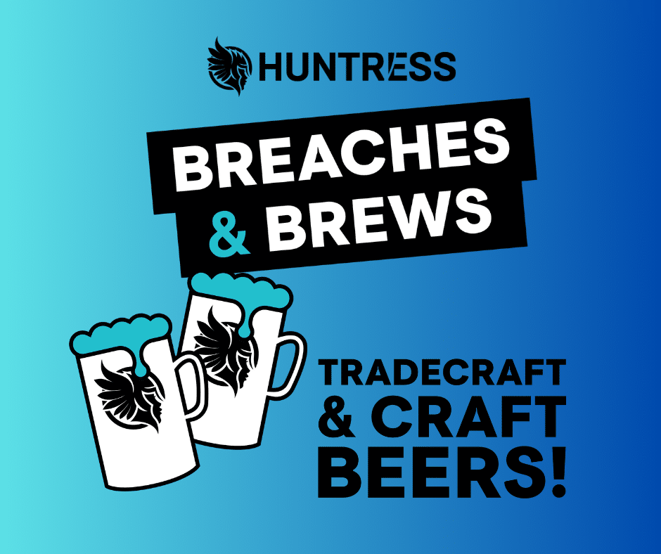 Breaches, Brews and Banter: A Fun Roadtrip with Cybersecurity Experts Huntress image
