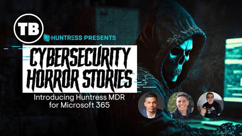 Webinar: Chilling Cybersecurity Horror Stories from the Professionals at Huntress image