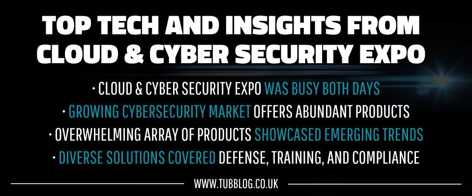 Top Tech and Insights from Cloud & Cyber Security Expo